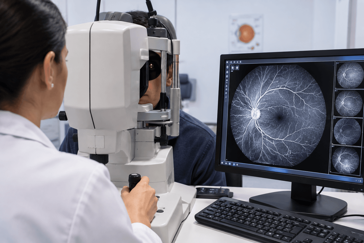 Angiografía Fluoresceínica de Retina